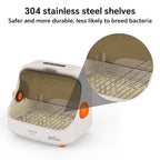 Baby Bottle Sterilizer and Dryer – UV Sterilizer 20L Large Capacity, Hot Air Drying, UV Sanitizer Box, No Need to add Water, No Need to Clean Regularly. Large Sterilizer for Nail Tools.