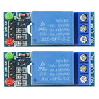 XINGYHENG 10PCS One Channel Relay Module 12V Low Level Trigger Expansion Plate Load Controlled Switch Module for Industrial Automation Process