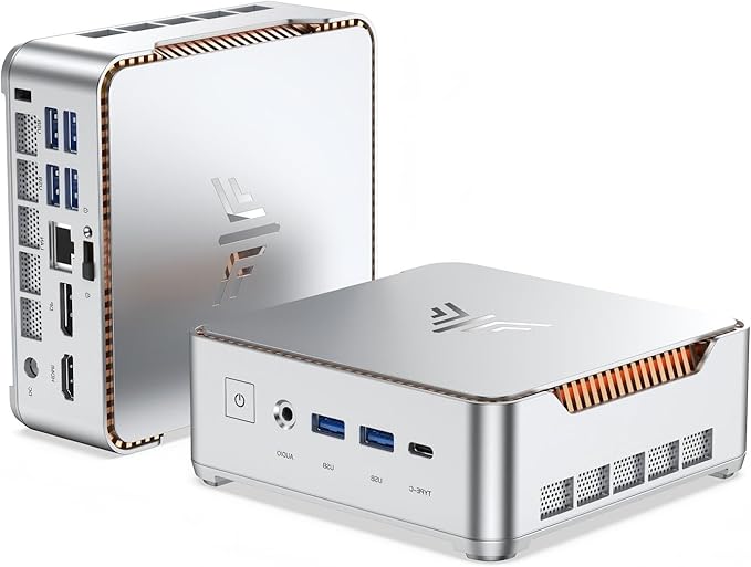 KAMRUI Hyper H2 Mini Gaming PC, in-tel Core i9-11900H (Beat i5/i7, up to 4.9GHz) 32GB RAM 1TB SSD Mini Desktop Computers, Triple 4K Display 6*USB3.2, USB-C, HDMI, DP, WiFi6, BT5.2, Gaming Home Office