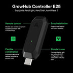 VIVOSUN GrowHub Controller E25 for Grow Tent Cooling Ventilation Lighting, Supports Smart Grow System Devices, Easy to Install & Use, WiFi App Controllable, Expansion Port for E42/E42A
