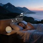 Stillstorm Sunrise Alarm Clock, Sound Machine, Fabric Dimmable Night Light for Heavy Sleepers, White Noise Machine for Baby, Single Alarm Function 30 Sleep Sounds, Wake Up Light with 17 Effects