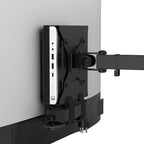 HumanCentric VESA Mount Compatible with HP Desktop Mini, HP ProDesk Mini, HP EliteDesk Mini, Replaces Dual VESA Sleeve for Mini Desktops v3, Mount on an Arm, Under Desk or Wall, 75x75mm, 100x100mm