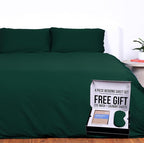 THE LAD COLLECTIVE 3.0 Full Size Bedding Set - Full Size Bedding Sets - 4-Piece Bedset w/Fitted Sheet, Top Sheet & 2 Standard Pillowcases [Duvet Not Included] - Bamboo-Cotton - Cascade