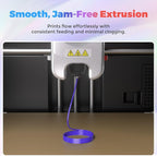 Flashforge 3D Printer Filament Silk PLA 1.75mm 1kg Spool-Dimensional Accuracy +/- 0.02mm (Blue)