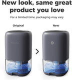 Dehumidifier, 35 OZ Small Dehumidifiers for Bedroom for Home, Quiet with Auto Shut Off, Dehumidifiers for Bedroom (280 sq. ft), Bathroom, RV, Closet, Grey