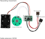 Greeting Card Module, 60-Second DIY Voice Greeting Card Module Music Sound Voice Recording Player Chip Module for Greeting Card.