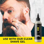 The Beard Club Straight Razor for Men - Navajas Para Barbero - Barber Straight Edge Razor Kit - Premium Single Derby Blade Cutthroat With 10 Replaceable Stainless Steel Blades & Leather Case
