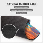 sea Wave Square Mouse pad, Texture, Waterproof, Anti Slip Rubber Base, Computer Mouse pad, Laptop Mouse pad