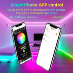 WeGoIOT Waterproof ESP32 WLED Controller with Mic , Project for Pool Boat Landscape Outdoor Lights IP65 Dynamic RGB IC DIY Lighting WiFi APP Control for WS2812B DC5-24V RGBW LED Controller (1 Channel)