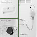 Waykar 150 Pints 7,000 Sq. Ft Energy Star Dehumidifier with Drain Hose for Commercial and Industrial Large Rooms, Home, Basements, Storages, Warehouses and Bedrooms
