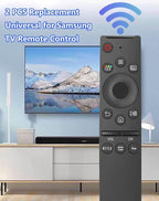 (Pack of 2) Replacement Remote Control for Samsung TV, Compatible for All Samsung TV LED QLED UHD SUHD HDR LCD Frame Curved Solar HDTV 4K 8K 3D Smart TVs