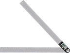 Yanguotool Digital Angle Ruler: 300mm/12-Inch Protractor Finder with Stainless Steel Ruler, Ideal for Woodworking, Construction, Level Measuring