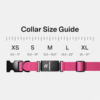 New Fi Series 3+ Smart Dog Tracker Collar [12 Month Membership Included] GPS Tracker for Dogs with Health & Behavior Monitoring, Escape Alerts, Waterproof, LED, Apple Watch Compatible (Pink, Medium)