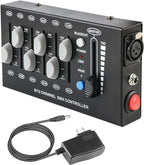 MAD OWL 12 Channel DMX dimming Controller, mini dj Lighting Controller,DMX512 Signal Protocol dimmer Suitable for Small Stage Lighting