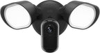 Arlo Wired Floodlight Camera, Home Security Camera with 2K Video and HDR, 2000 Lumens, Integrated Siren, Weather-Resistant, Color Night Vision, 160º Field of View, 2-Way Audio, Black (2025)
