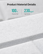 Soundsbay Acoustic Panels, 18 Pack Sound Proof Foam Panels for Wall, High Density Soundproof Wall Panels Brick Wall Panels for Office,Reccording Studio, Ceiling 12" X 12" X 0.4" White
