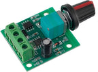 BOJACK Low Voltage DC Motor Speed Controller PWM 1.8v 3v 5v 6v 12v 2A 30W Adjustable Driver Switch 1803BK 1803B (Pack of 2 Pcs)