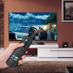 CaseBot Remote Case for Fire TV Stick HD/4K/4K Max (1st Gen)/Fire TV Stick (3rd Gen)/Lite - Anti-Slip Shockproof Silicone Cover for Alexa Voice Remote (2nd & 3rd Generation) (Black)