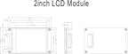 Waveshare 2inch LCD Display Module, Compatible with Raspberry Pi/Pi zero/Arduino/Esp32, with ST7789 Driver, 262K Color, IPS Screen, 240×320 Resolution, SPI Interface