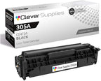 CS Replacement Toner Cartridge Compatible with HP PRO 400 Color M451DN CE410X Black 305A Color M375 MFP M375NW MFP M451 M451DN M451DW M451NW M475 M475DN M475DW