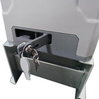 GATEXPERT Fast Automatic Sliding Gate Opener Kit Driveway Security Gate Operator Kit with Infrared Photocell Sensor for Sliding Gates up to 1800 pounds or 39feet GT1800DC-GREY-NEW