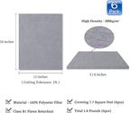 BXI Sound Absorber - 16 X 12 X 3/8 Inches 6 Pack High Density Acoustic Absorption Panel, Sound Absorbing Panels Reduce Echo Reverb, Tackable Acoustic Panels for Wall and Ceiling Acoustic Treatment