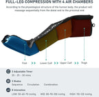 QUINEAR Air Compression Recovery System, Professional Sequential Device for Massage Therapy, Foot and Leg Recovery Boots to Improve Circulation for Athletes, FSA-HSA Eligible (Small)
