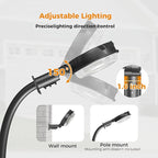 AIKVSXER 200W LED Barn Light 30000LM Dusk to Dawn LED Outdoor Area Security Light with Photocell IP66 Waterproof 6500K Daylight for Yard Street Farm Garden Garage 12 Pack