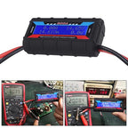 The Perfect Part Battery Monitor - 200A DC Amp Meter, Power Monitor with LCD Display for Clear Reading, RV Battery Monitor to Calculate the Voltage, Current, Power, Discharge Time, Power Meter Monitor