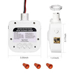 ECOELER High-Bay Occupancy Sensor Switch, 360° Passive Infrared PIR Ceiling Sensor, 120-277VAC, Neutral Wire Required, Automatic Commercial/Residential Lighting Solution, UL Listed, 10 Pack