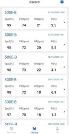 Zacurate 500E-B Wireless Bluetooth Fingertip Blood Pulse Oximeter Monitor with FREE App, SpO2, Heart Rate, Plethysmograph, and Perfusion Index Finger Oxygen Sensor Meter