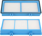 Nispira AER1 Filter Replacement for Holmes Air Purifier HAPF30AT HAP242-NUC, Odors Dust VOCs Remover, Total Air 2 True HEPA 4 Carbon Booster, 1.2 x 10 x 4.6 Inches