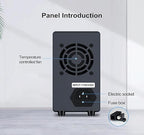 Wanptek DC Power Supply Variable 62V 5A, Bench Power Supplies with Encoder Adjustments Knob, USB Fast Charge Port with Output Current Display, 4-Digit LED Display