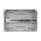 MOLLOM 18 Way Circuit Breaker MCB Distribution Protection Box with DIN Rail, IP65 Waterproof,for Indoor and Outdoor