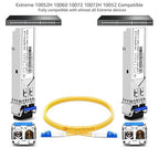OPSTRAN 1000BASE-LX/LH SFP Optical Transceiver Module Compatible with Extreme 10052H 10060 10072 10072H 10052 1310nm 20km DOM Duplex LC SMF 4 Pack