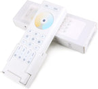 XXK 4-Zone 2.4G Wireless RF Remote Control, 99ft 360 Control, 4 Channel Group Control for Home CCT LED Strip Lights
