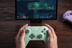 8Bitdo Ultimate 2C Hall Effect Joysticks and Hall Triggers Wireless Controller for Windows PC and Android, with Remappable L4/R4 Bumpers, Turbo function & Rumble vibration (Green)