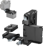 SMALLRIG Upgraded V Mount Battery Plate Kit, w/ QR Plate for Arca, LCD Screen Protector & Cable Clips, D-Tap & USB-C Supply, All-in One Camera Video Rig for Mirrorless/DSLR, for NEEWER V Mount Battery