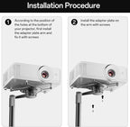 Perfectisan Multi-Holes Adapter Plate, Aluminum Alloy Material