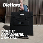 DieHard Solar Panel, 120-Watt, Foldable, Flexible, Lightweight, Portable - Designed for use with DieHard Portable Power Stations
