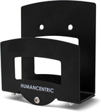 HumanCentric Cable Box and Modem Mount, Adjustable Wall Mount for Small and Wide Devices, Cable Boxes, Modems, DVD Players, Streaming Media Devices, Mount on The Wall Behind TV, Hardware Included