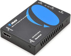OREI HDMI Over Ethernet Extender Over CAT5/CAT6, with IR Upto 330 Feet - Loop Out - 1080P Full HD Signal Distribution - Over IP - Receiver Only (HD-EXM330-RX)