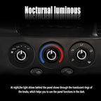 Xomzema 3Pcs Upgraded Control Switch Knob for Toyota Tundra 2000-2006,Air Conditioning AC Heater Blower Fan Climate Control Knobs Switch Button,Replaces 55905-0C010 559050C010