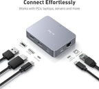 GL.iNet Comet (GL-RM1) Remote KVM Over Internet, 4K@30Hz Tailscale Support,Remote Keyboard, Video, Mouse, Install OS Via BIOS Control, Adapted KVM Switches for Home Offices,Data Center