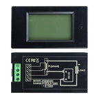 Hosyond DC 6.5-100V 0-100A LCD Display Digital Power Monitoring Meter Voltage Current Power Energy Meter Ammeter Voltmeter Multimeter with 100A Current Shunt