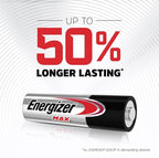 Energizer AA Batteries, 12 Count, Double A Max Alkaline Battery (Pack of 2)