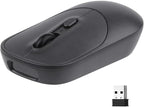 THARO New Wireless Mouse Barcode Scanner, 2-in-1 Design 2D Handheld Barcode Scanner with Wireless Mouse Functions for POS System,Store,Supermarket, Warehouse.(Black)