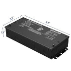 GOOVER 100W Dimmable LED Driver, 12V Triac Dimmable Power Supply, AC to DC Transformer for LED Light, Compatible with Lutron and Leviton Dimmer, Waterproof IP67 and UL Listed