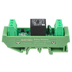 GUETNEU Relay Board, Relay Module 1 Channel 1 SPDT DIN Rail Mount 24V DC/AC, Interface Board(FY-T731C-D24)
