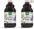 365 by Whole Foods Market, Organic 100% Concord Grape, 32 Fl Oz Bottle (Pack of 2)